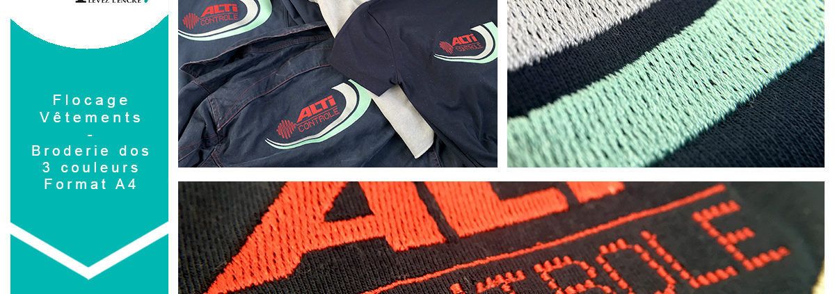 Flocage vêtements Alticontrôle Nantes - Graph'in !