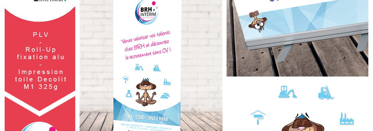 Roll-Up BRH Intérim Nantes - Graph'in !