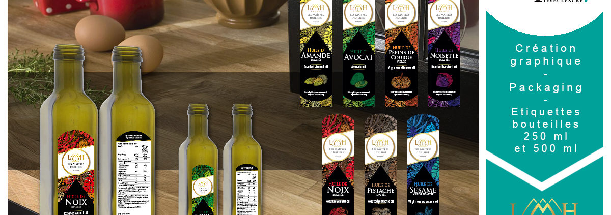 Packaging Les Maîtres Huiliers
