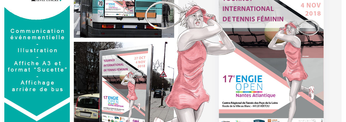 Affiche évènement sport Nantes
