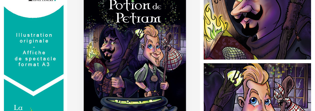Affiche de spectacle Potion de Petram