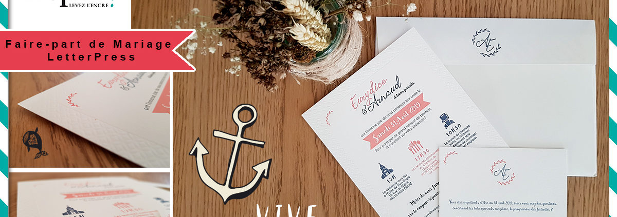 Faire-part de mariage