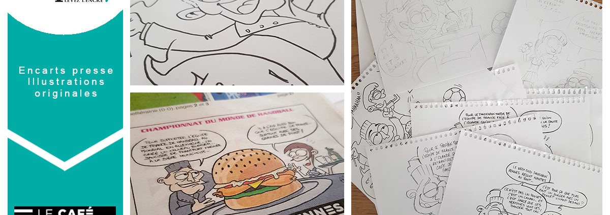 Illustration presse Café de Rennes
