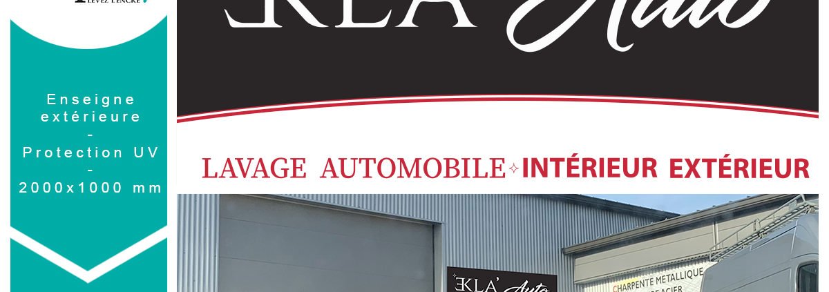Enseigne Châteaubriant Ekla Auto