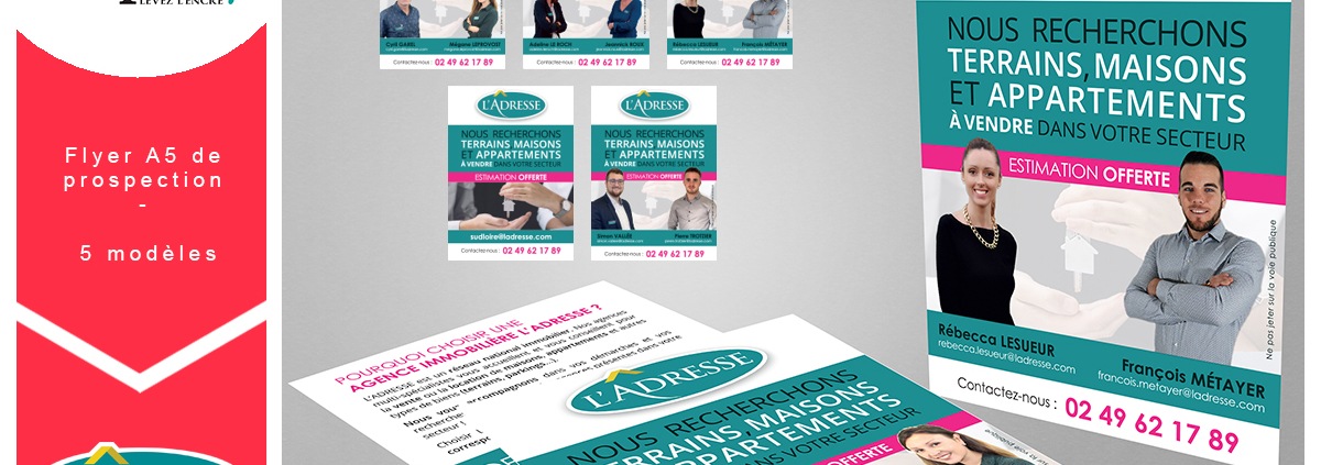Flyer immobilier L'Adresse Vertou