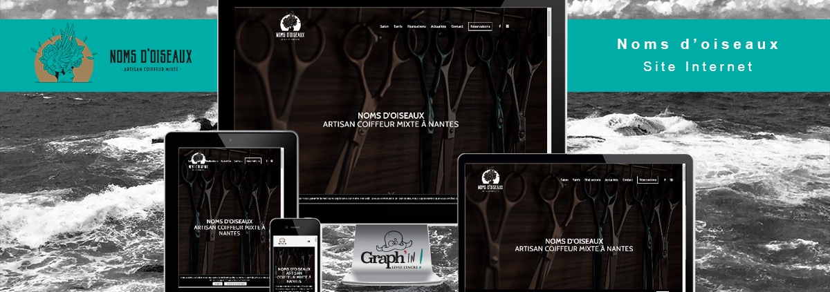 Site web Coiffeur Nantes
