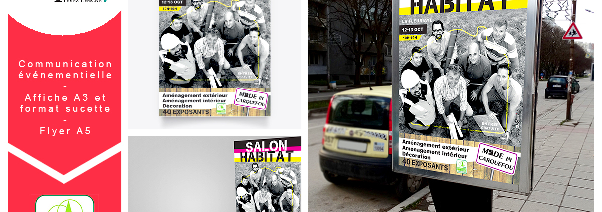 Affiche évènement Carquefou Salon de l'habitat