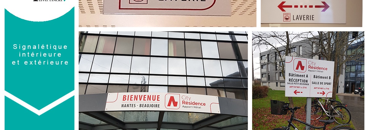 Signalétique intérieure extérieure Nantes