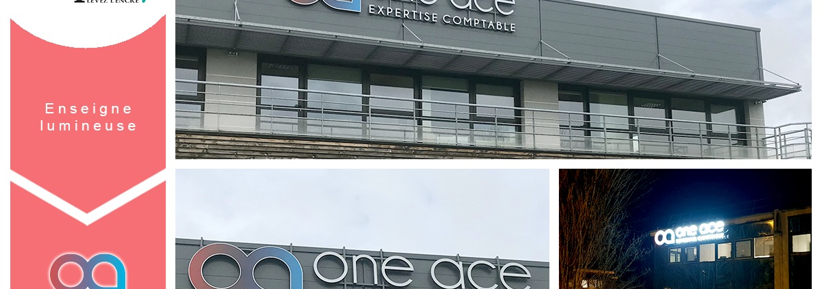 Enseigne One Ace Nantes et Rezé