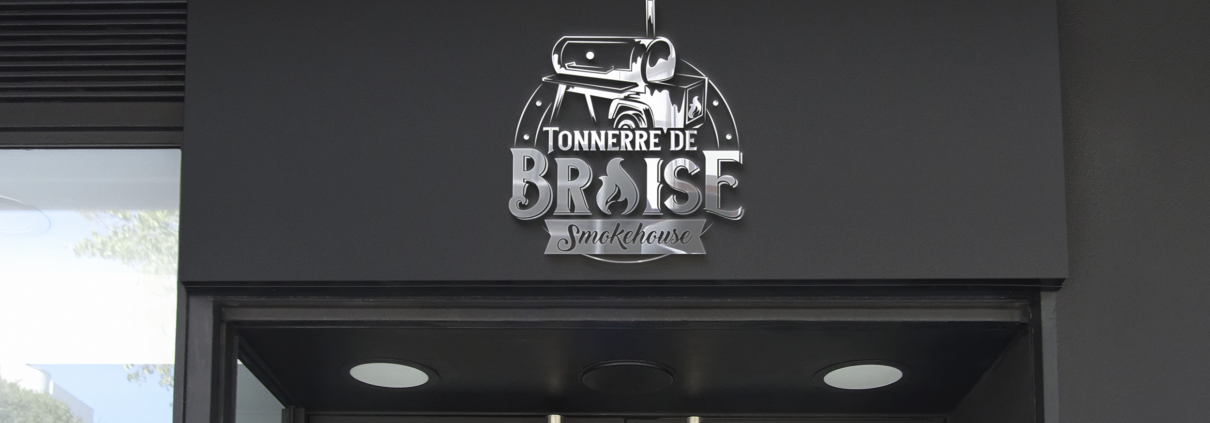 création d'enseigne et signalétique pour les magasins et restaurant